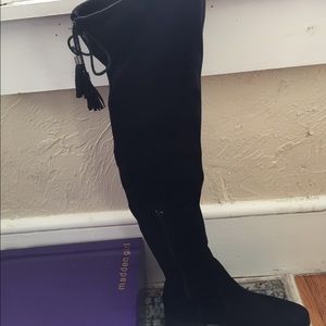 Black Over the Knee Boots